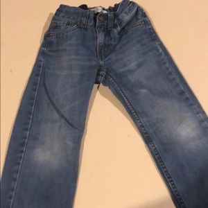 Toddler boys boot cut jeans